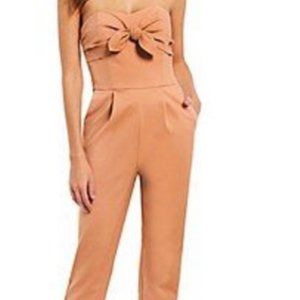 Gianni Bini | Olivia Jumpsuit in Shell Pink | Size XL